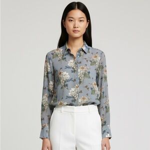 Simons Contemporaine Floral Boho Cottage-core Blouse